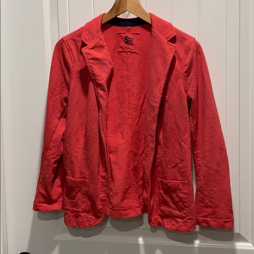 Coral blazer